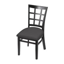 3130 18" Chair with Black Finish and Canter Storm Seat