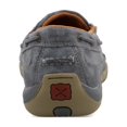 thumbnail image 4 of Women's Twisted X WDMS012 Slip-On Driving Moccasin Grey/Multi Leather/Canvas 7 M, 4 of 5