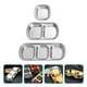 thumbnail image 4 of 3 Unids Creative Sujetador de platos de acero inoxidable Momando platos de cocina Suministro de cocina, 4 of 5