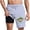 A171 Purple, variant on Mifsaly Men's Swim Trunks Tropical Print Beach Shorts with Compression Liner Quick-Dry 2 In 1 Bathing Suit Surfing Swimming Summer Vacation Short Pants