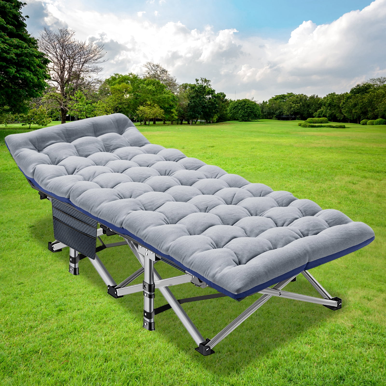 Docred Folding Camping Cot for Adults& Kids,Sleeping Cots with Carry