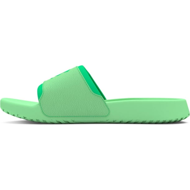Sandalia Under Armour para mujer Ignite Select, color verde, talla 11