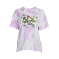 thumbnail image 5 of PowerPuff Girls Juniors’ Floral Tie Dye T-Shirt, 5 of 5