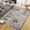 Light Tan, variant on Tzou 2' x 6' Vintage Floral Machine Washable Runnner Rug w/Non-Slip Backing, Low-Pile Foldable Carpet for Living Room, Kitchen, Bedroom, Soft, Pet-Friendly & Fade-Resistant