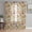 Brown, variant on Brown Camels Sheer Curtains 45 Inches Length 2 Panels Set, Window Sheer Curtains for Living Room/Bedroom, Desert Animals Aloe Vera Green Leaves Light Filtering Rod Pocket Curtain 52''x45''x2