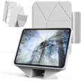 thumbnail image 5 of Clear Back Trifold Stand Cover for iPad Air 11" M2/M3/M4 & Air 4/5 10.9", Slim Smart Case with Apple Pencil Slot Auto Sleep Wake, Gray, 5 of 10