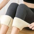 thumbnail image 3 of Sonducket Mallas cálidas para mujer, mallas gruesas con realce, pantalones térmicos adelgazantes, elásticos, para clima frío, pantalones de Prendas para la parte inferior del cuerpo Negro XXXL, 3 of 6