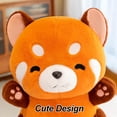 thumbnail image 4 of 9.8inch Soft raccoon stuffed animals, red panda stuffed animals, cute panda stuffed toys, girlfriend kids birthday gifts, red panda stuffed toys, 4 of 8