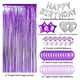 thumbnail image 5 of Juego de 37 globos de premium para interiores y exteriores, color morado, para fiestas de nacimiento, color plateado yeacher Globos de fiesta, 5 of 6