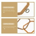 thumbnail image 6 of Raindrops 3Pcs Light Brown Embroidery Hoop for Craft Sewing Frame Cross Stitch Supply Home Decoration, 6 of 8
