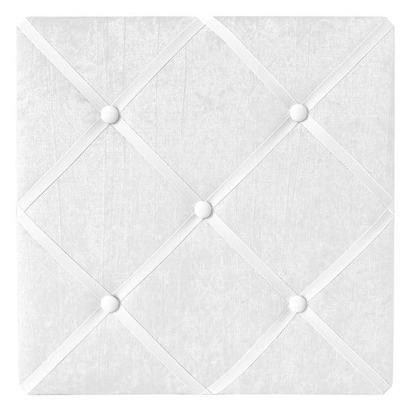 Sweet Jojo Designs Lace White Photo Memo Board