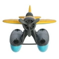 thumbnail image 4 of Aurora Toys - Small Blue & Yellow Wheatley - 7" Sea Plane - Versatile Toy, 4 of 10