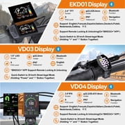 BAFANG Mid Drive Kit 750W BBS02B Electric Bike Conversion Kit 48V Ebike Conversion Kit for 68-73MM Mountain Bike Road Bike EKD01 Display (No Battery)