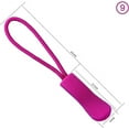 thumbnail image 2 of Firefly hope 10 tiradores de cremallera de repuesto, color rosa y rojo, extensores de cordón para mochilas, chaquetas, equipaje, carteras y bolsos., 2 of 5