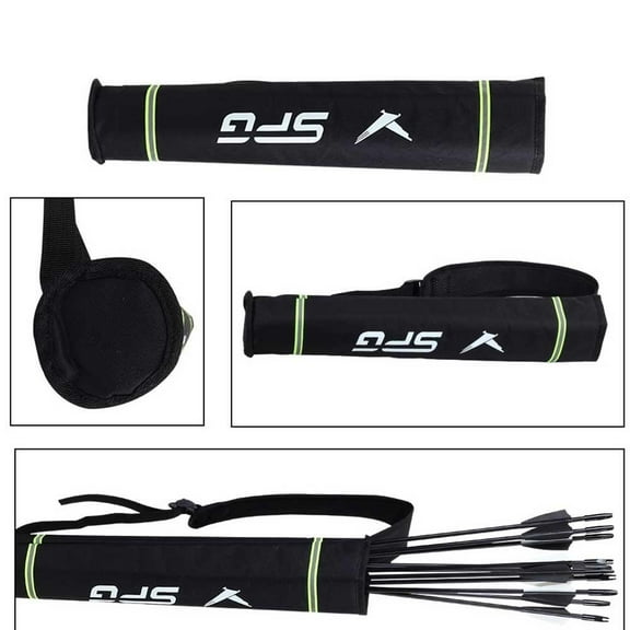 Heavy Duty Archery Quiver Holder Adjustable Buckle Design Holds Multiple Arrows Fangkenuo