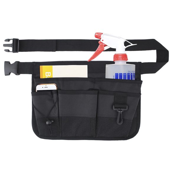 Riñonera Geboor Oxford para herramientas de jardinería con 7 bolsillos