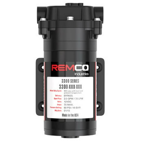 UPC 816624010031 product image for Smv Industries 3323-1E1-82B-SB Remco Pump, 2-GPM, 3/8-In. FNPT, 60 PSI, 12-Volt | upcitemdb.com