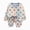 H383-Blue, variant on TOWED22 Kids Pajamas 2 Piece Long Sleeve Print Top and Pants Set Cotton Pjs Sleepwear Little Boys Girls Fall Winter 3 6 9 12 18 24 Months 2 3 4 5 6 7 8 9 Years(Sky Blue,6-12 M)