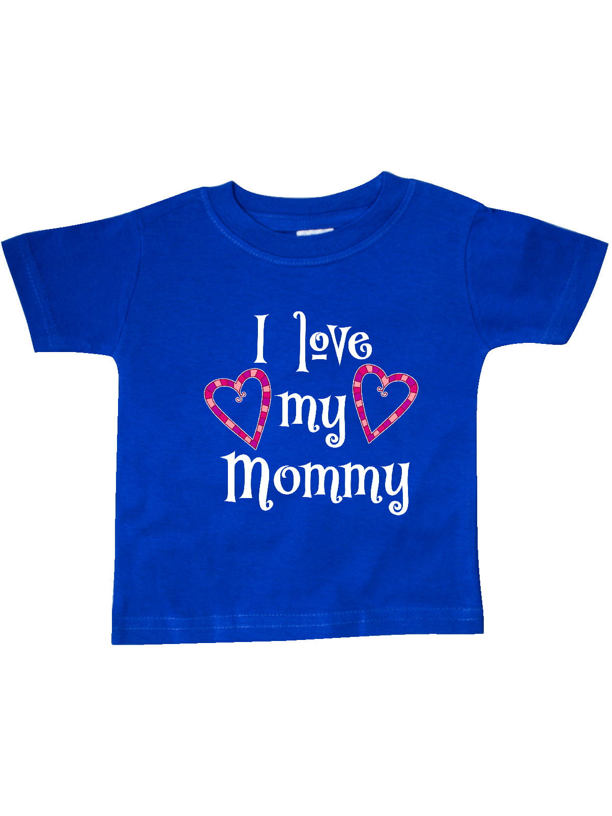Hearts Baby T-Shirt inktastic I Love My Mommy
