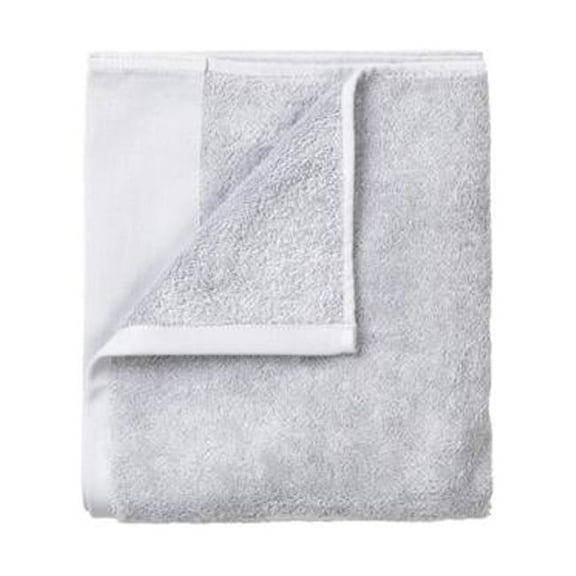 Blomus 69132 12 x 12 in. Riva Organic Terry Cloth Washcloth, Microchip - Set of 4