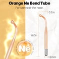 thumbnail image 2 of High Frequency Bend Glass Tube Replacement for TUMAKOU High Frequency Facial Wand - Orange Accessory (Bend Tube), 2 of 4