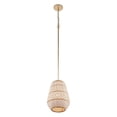 thumbnail image 4 of ZAN-9011-SG-Crystorama Lighting-Zanzibar - 1 Light Pendant-14 Inches Tall and 10 Inches Wide, 4 of 19