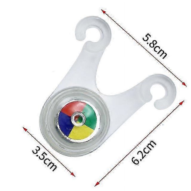 10pc Tent String Rope Guard Waterproof Camping Hanging Lights Safety Warning Outdoor Mini Flashlight