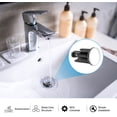 thumbnail image 4 of Tapón para fregadero, 2 unidades, tapón universal premium para fregadero, acero inoxidable y antical, 4 of 5