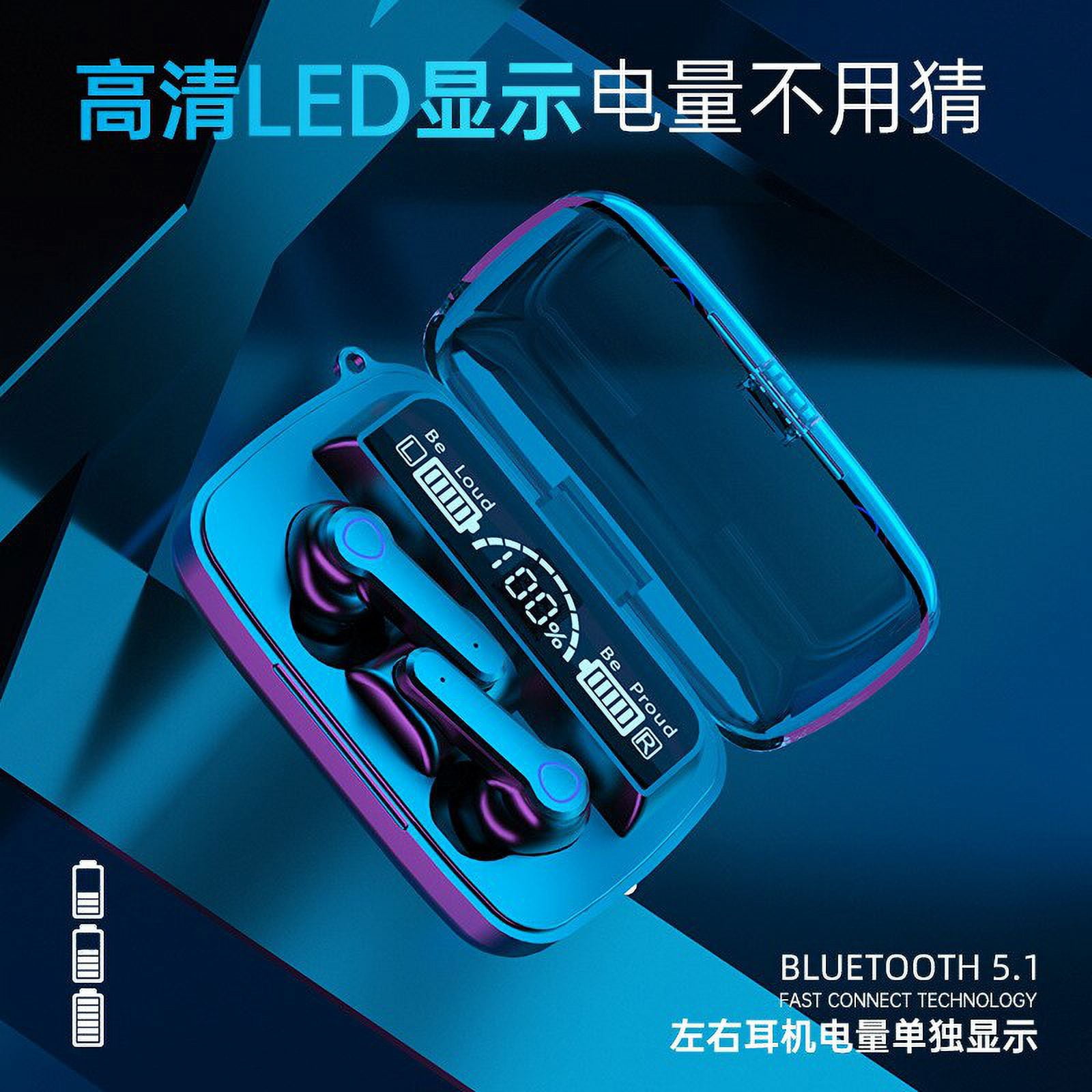 TWS Wireless Earphones Bluetooth compatible Headphone 9D Stereo Sports Waterproof Earbuds Headsets With Microphone Charging Box