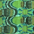 thumbnail image 1 of Ahgly Company Indoor Square Abstract Turquoise Blue Modern Area Rugs, 6' Square, 1 of 4