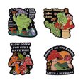 thumbnail image 1 of Juego de broches con forma de rana con dibujos animados, blusa de aleación esmaltada, 1 of 3