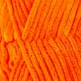 thumbnail image 2 of Sensy Velvet Yarn for Crocheting, Baby Blanket Yarn, Chenille Yarn, Amigurumi Yarn, 3.5 oz, 132 Yards, Gauge 5 Bulky (Orange), 2 of 8