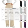 thumbnail image 3 of Dagugfen Athletic Yoga Pants for Women Stretchy Elastic High Waist Straight Leg Activewear Workout Pants(XL,Wine), 3 of 7