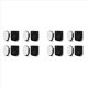 thumbnail image 1 of Soporte MagnéTico para Control Remoto, Montaje en Pared, 8 Pares de Organizadores de Control Remoto, Almacenamiento, Control Remoto de TV Autoadhesivo, Negro, 1 of 7