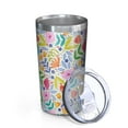 thumbnail image 2 of Pioneer Flower 10oz Tumblers Stainless Steel Tumbler with Lid and Straw,Vacuum Insulated Double Wall Travel Tumbler Cups with Cleaning Brush for Coffee, Tea, 2 of 4