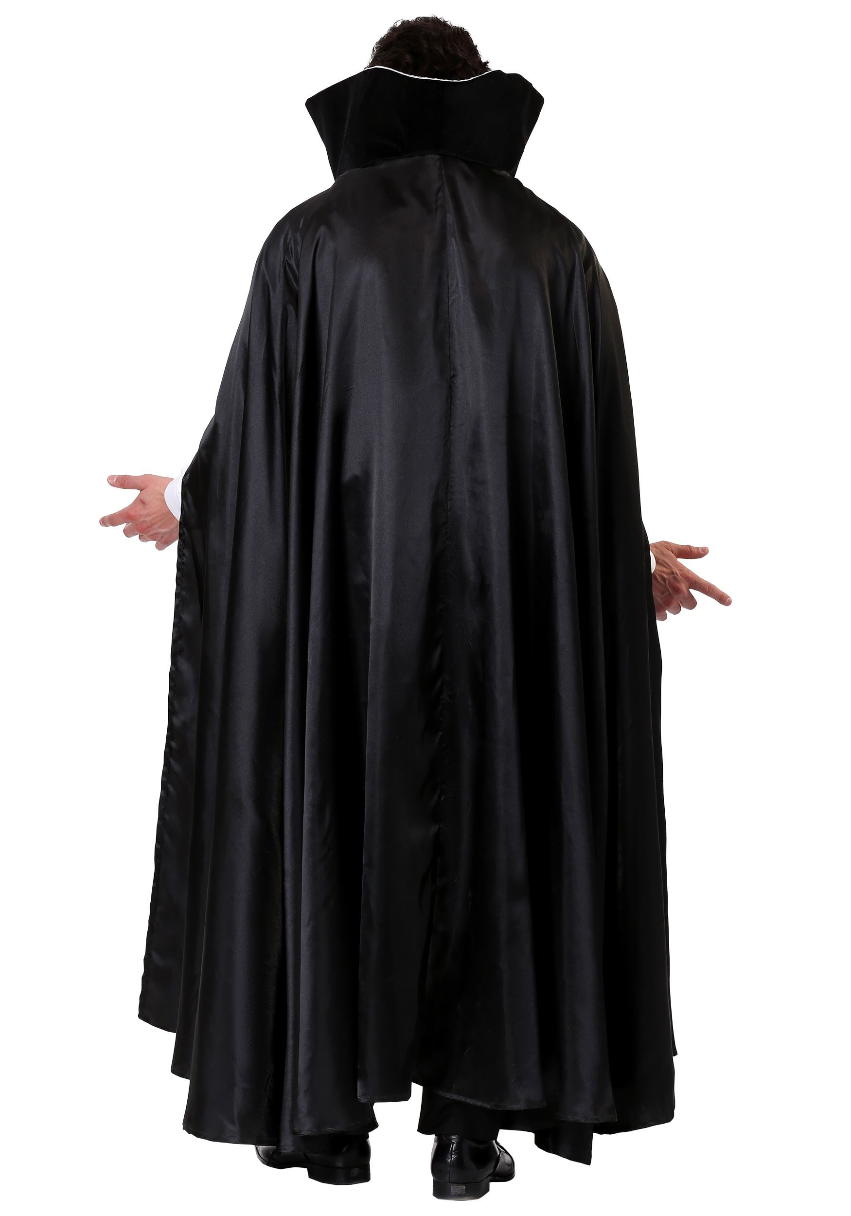 Black Vampire Cloak for an Adult