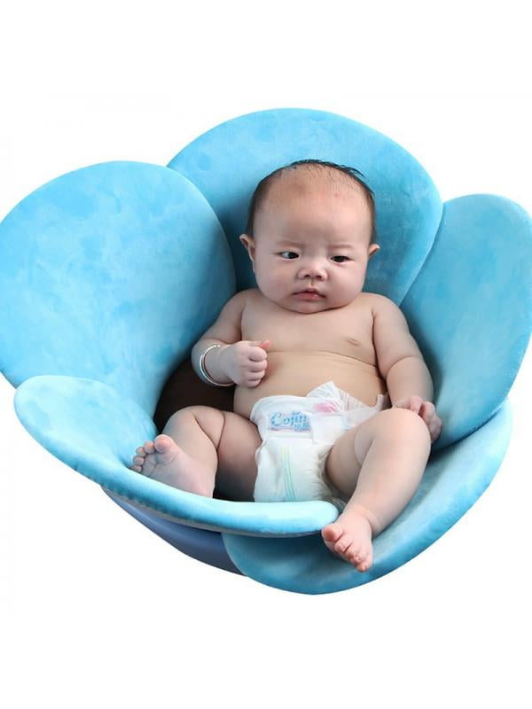 flower baby bath support
