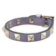 thumbnail image 1 of Pre-Owned Valentino Rockstud Bracelet in Purple Plated Leather for Men, 1 of 7