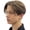 Brown, variant on Straight Synthetic Short Hair Side Part Wigs for Men Halloween Wig