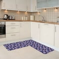 thumbnail image 5 of Yiaed cool flower Skull Kitchen Rugs Sets of 2 Kitchen Mats Cushioned Anti Fatigue Kitchen Rug Tapetes Para Cocina for Sink,Laundry Room, 5 of 6