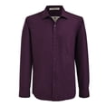 thumbnail image 1 of Camisa basica Michel Blanc hombre uva, 1 of 5