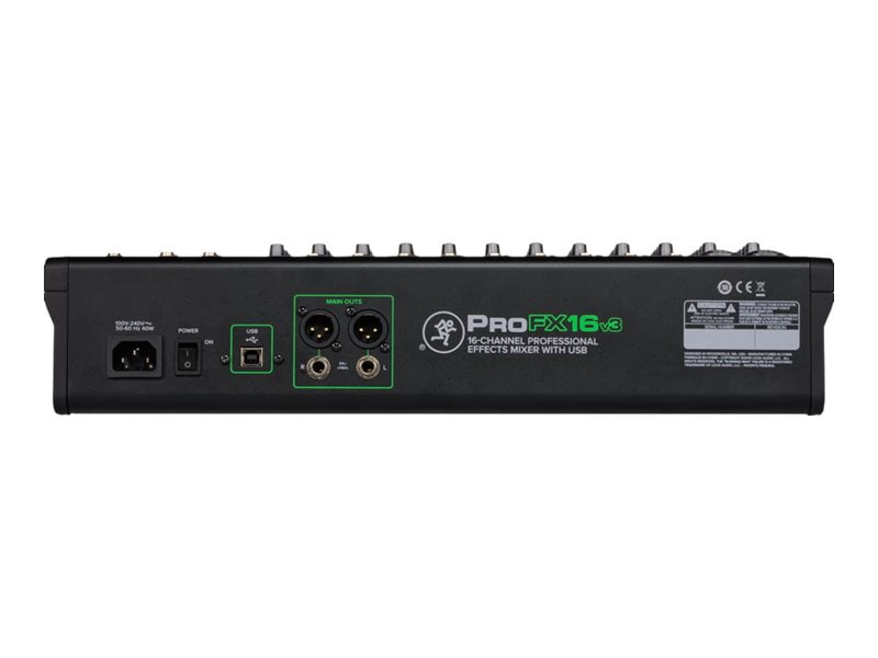 Mackie ProFXv3 Series PROFX16V3 - Analog mixer with GigFX - 16-channel