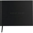 thumbnail image 1 of Useful Co. Classic Black Guest Book, Guest Book Alternative for Party, Sign in Book, Vacation Home, Funeral Guest Book, Hardbound Guestbook, 112 Pages, 9 x 7 Inches, 1 of 5