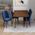 thumbnail image 2 of Alpen Mid Century Modern Kitchen Table and Chairs for 4, 2 of 6