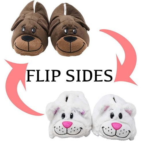Flip A Zoo Slippers Assort- SHIP 1 PC ONLY - Walmart.com