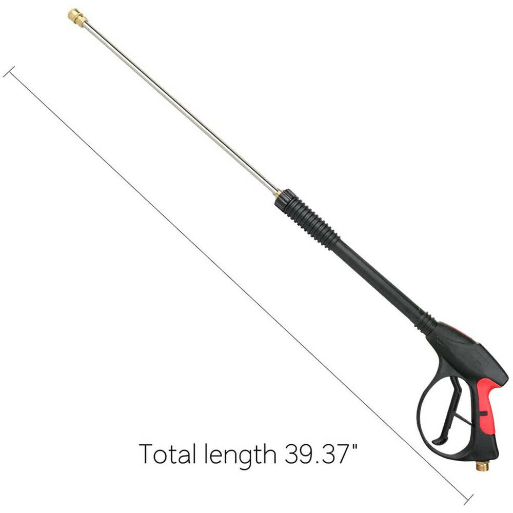 iMeshbean High Pressure Washer 4000PSI Car Washer High Pressure Power Washer Spray Gun Stick and 5800PSI Hose, Tips Kit