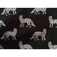 thumbnail image 4 of oneOone Organic Cotton Voile Fabric Fox Block Decor Fabric Printed BTY 42 Inch Wide, 4 of 4