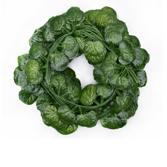 Nmkwnr 12 Pcs Artificial Ivy Leaf Plants Vine Greenery Leaves Fake Hanging Garland for Home Kitchen Garden Office Wedding Wall Decor