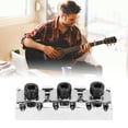 thumbnail image 4 of Locking Nut Kit, Lightweight Easy To Install Sturdy 7 String Guitar String Locking Nut Corrosion Resisting  For Music Class Silver,Black, 4 of 8