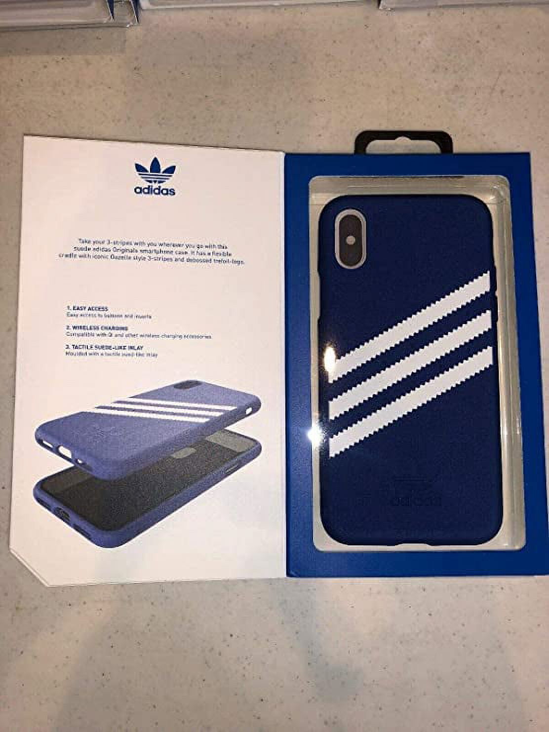blue adidas phone case